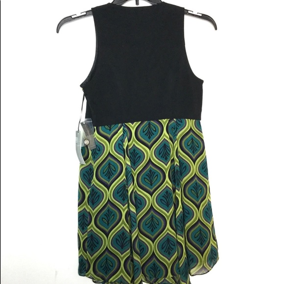 Women’s Bisou Dress M Medium 8 - 10 Sleeveless Vest Lightweight Black NWT - Picture 3 of 6